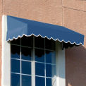Awntech Window/Entry Awning 4' 4-1/2&quot;W x 3'D x 1' 6&quot;H Dusty Blue