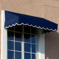 Awntech Window/Entry Awning 4' 4-1/2&quot; W x 3' 6&quot;D x 2'H Navy