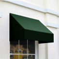Awntech Window/Entry Awning 5' 4 -1/2&quot;W x 4'D x 4' 8&quot;H Forest Green