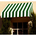 Awntech Window/Entry Awning 6' 4-1/2&quot;W x 3'D x 4' 8&quot;H Forest Green/White
