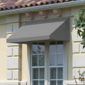 Awntech Window/Entry Awning 8&#39; 4-1/2&quot; W x 2&#39;D x 2&#39; 7&quot;H Gray