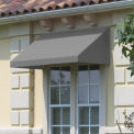 Awntech Window/Entry Awning 6' 4-1/2&quot; W x 2'D x 2' 7&quot;H Gray