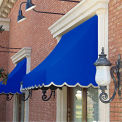 Awntech Window/Entry Awning 5&#39; 4-1/2&quot; W x 2&#39;D x 2&#39; 7&quot;H Bright Blue