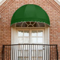 Awntech Window/Entry Awning 6&#39; 4-1/2&quot;W x 3&#39; 2-1/4&quot;D x 3&#39; 9-1/4&quot;H Forest Green
