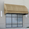 Awntech Window/Entry Awning 4&#39; 4-1/2&quot; W x 2&#39;D x 2&#39; 7&quot;H Linen