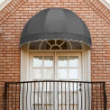 Awntech Window/Entry Awning 5' 4-1/2&quot;W x 2' 8-1/4&quot;D x 3' 3-1/4&quot;H Gray