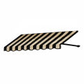 Awntech Window/Entry Awning 6&#39; 4-1/2&quot; W x 3&#39;D x 2&#39;H Black/Tan