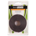 Baumgartens Adhesive-Backed Magnetic Tape Roll, Black, 10-ft
