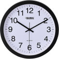 Global Industrial 12&quot; Wall Clock, Plastic, Black