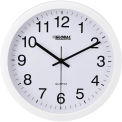 Global Industrial 12&quot; Wall Clock, Plastic, White