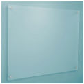 48 x 36 Frosted Glass Dry Erase Board with Markers and Eraser