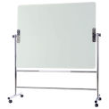 MasterVision Glass Revolving Easel, 48&quot; x 60&quot;