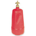 Justrite 14010 Dispensing Can, 1 Quart, Polyethylene, Red, 4&quot;D x 10-1/2&quot;H