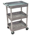 Luxor Tray-Shelf Carts - 24&quot;W x 18&quot;D Shelf, 40-1/2&quot;H