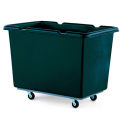 Techstar Plastics Recycled Material Handling Carts, Smooth Walls, Plywood Base, 27Wx39Dx29H