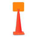 Snap-On Signs for Traffic Cones - 14&quot;Wx10&quot;H (Cone Sold Separately)