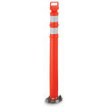 Cortina Safety 03-746ABC-CH Delineator Post, 42&quot;, Aluminum Base