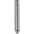 Corrosion-Resistant Shelving Post, Chrome, 54-9/16&quot; - Pkg Qty 2
