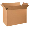 24&quot; x 12&quot; x 18&quot; Cardboard Single Wall Corrugated Box, 
Kraft - Pkg Qty 20