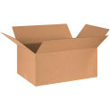 36&quot; x 24&quot; x 18&quot; Cardboard Single Wall Corrugated Box, 
Kraft - Pkg Qty 10