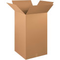 20&quot; x 20&quot; x 40&quot; Cardboard Single Wall Corrugated Box, 
Kraft - Pkg Qty 10