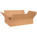 28" x 18" x 6" Cardboard Single Wall Corrugated Box, Kraft - Pkg Qty 20