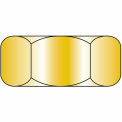 Finished Hex Nut, 1/2-20, Low Carbon Steel, Zinc, UNF, 100 Pack