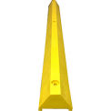 Plastics-R-Unique ULTRA4672PBY 6' Ultra Parking Block with Hardware, 4&quot;H, Yellow