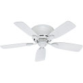 Hunter Fan 51059 Low Profile&#174; IV 42&quot; Indoor Ceiling Fan White