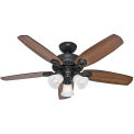 Hunter Fan 52107 Builder Small Room 42" Indoor Ceiling Fan New Bronze