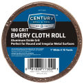 Century Drill 77302 Emery Cloth Shop Roll 10 Yards 1&quot; Wide 180 Grit