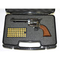 Western Revolver Case, Watertight, 14&quot;x10&quot;x3-1/2&quot; Black