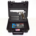 Pistol Case With 1911 Inserts, Watertight, 10-11/16&quot;x9-3/4&quot;x4-13/16&quot; Black