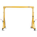 Contrx Telescopic Height Gantry Crane, 4000 Lb. Capacity, 8'-12' Adjustable Height, 12' Span