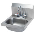 Krowne 16&quot; Wide Hand Sink with Deck Mount Faucet, HS-18