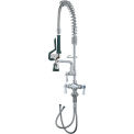 Krowne Royal Series Deck Mount Space Saver Pre-Rinse w/ Add-On Faucet, 8&quot; Spout, 18-508L