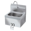 Krowne 16&quot; Wide Hand Sink with Knee Valve, HS-15