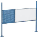18&quot;W Pegboard and 36&quot;W Whiteboard Mounting Kit for 60&quot;W Workbench- Blue