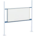 36&quot;W Whiteboard Mounting Kit for 48&quot;W Workbench -Blue