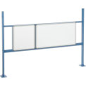 18&quot;W and 36&quot;W Whiteboard Mounting Kit for 72&quot;W Workbench - Blue