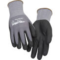 Micro-Foam Nitrile Coated Nylon Gloves, 15 Gauge, Large, 1 Pair - Pkg Qty 12