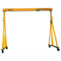 Caldwell K90-3-14/12, Adjustable Steel Gantry,14' Ht, 3 Ton Cap, 12' Span, 4-Steel Swivel Casters