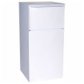 dVault Deposit Vault Mailbox and Parcel Drop, Free Standing, Rear Access, White