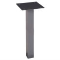 dVault Top Mount/In Ground Post for Parcel Protector Vault, Gray