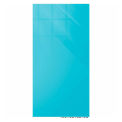 Ghent&#174; Aria 4'W x 8'H Magnetic Glass White Board - Blue