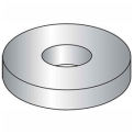 #8 Flat Washer, SAE, 3/16&quot; I.D., Zinc Plated Steel, Grade 2, 100/Pk
