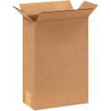 8&quot; x 4&quot; x 12&quot; Corrugated Boxes, Kraft - Pkg Qty 25