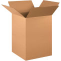 16&quot; x 16&quot; x 22&quot; Corrugated Boxes, Kraft - Pkg Qty 20