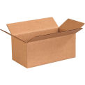 10 x 5 x 4&quot; Cardboard Corrugated Boxes, Kraft - Pkg Qty 25