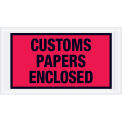 Full Face Envelopes, &quot;Custom Papers Enclosed&quot;, Red, 5-1/2 x 10&quot;, 1000/Case, PL447